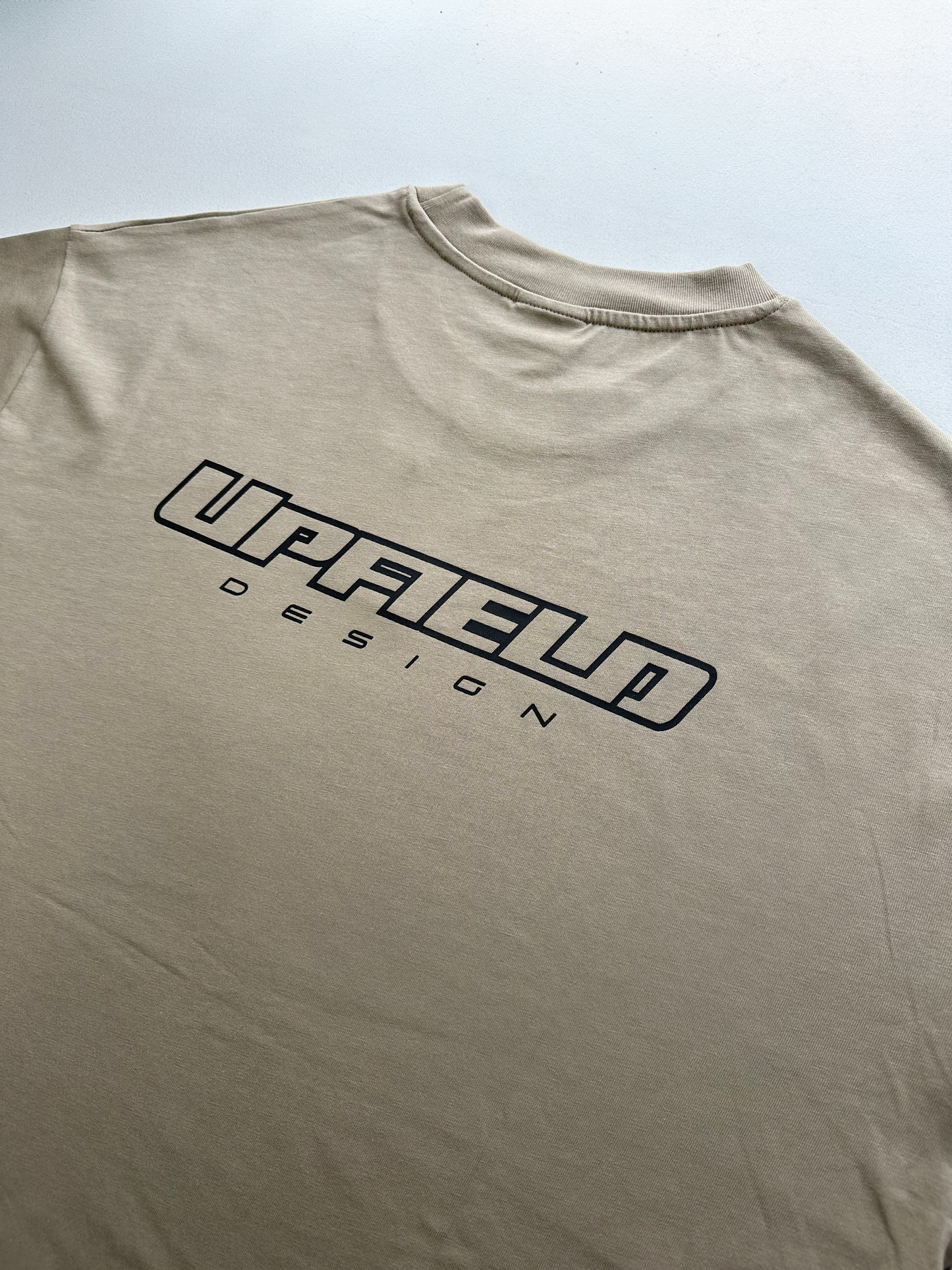 Tan Logo Tee