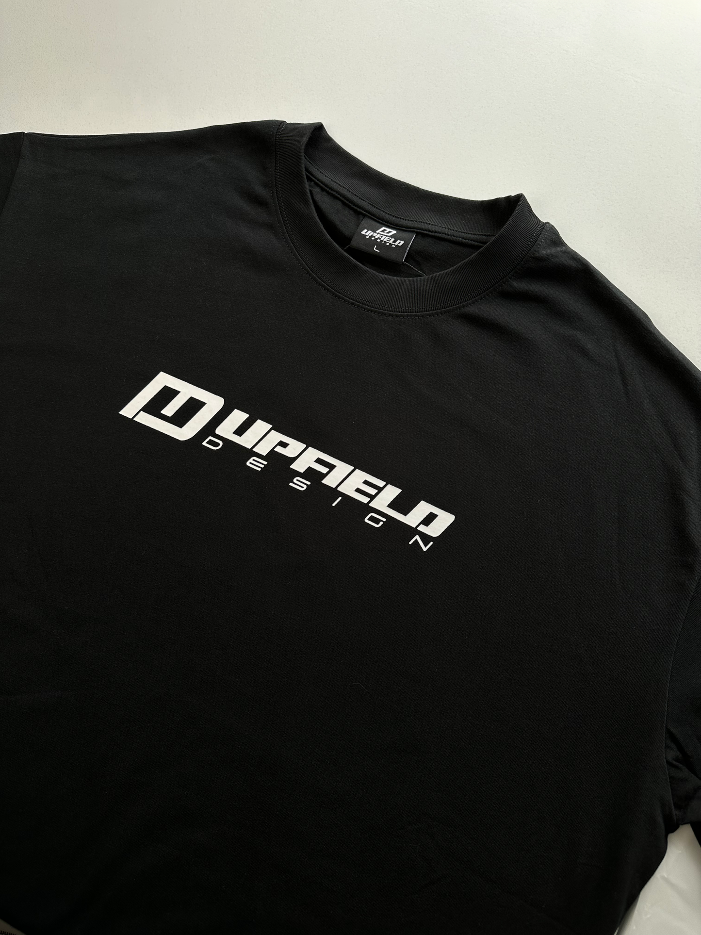 Black Upfield Tee