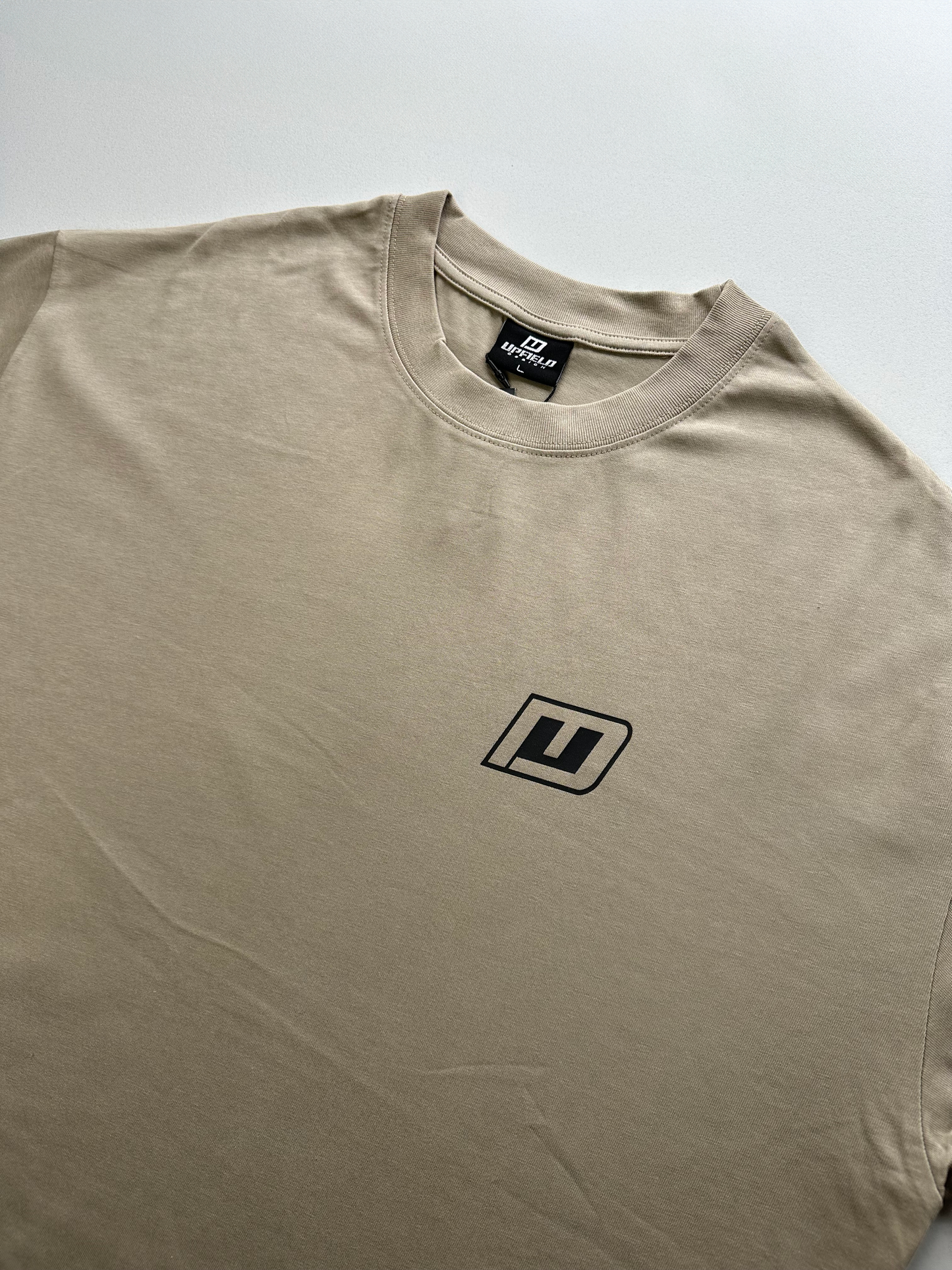 Tan Logo Tee