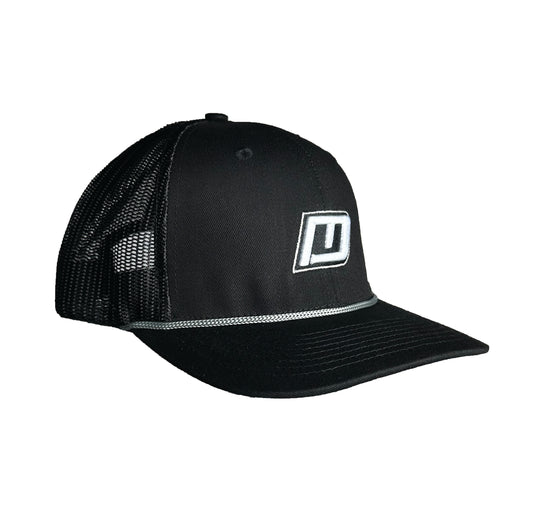 Black Trucker Cap