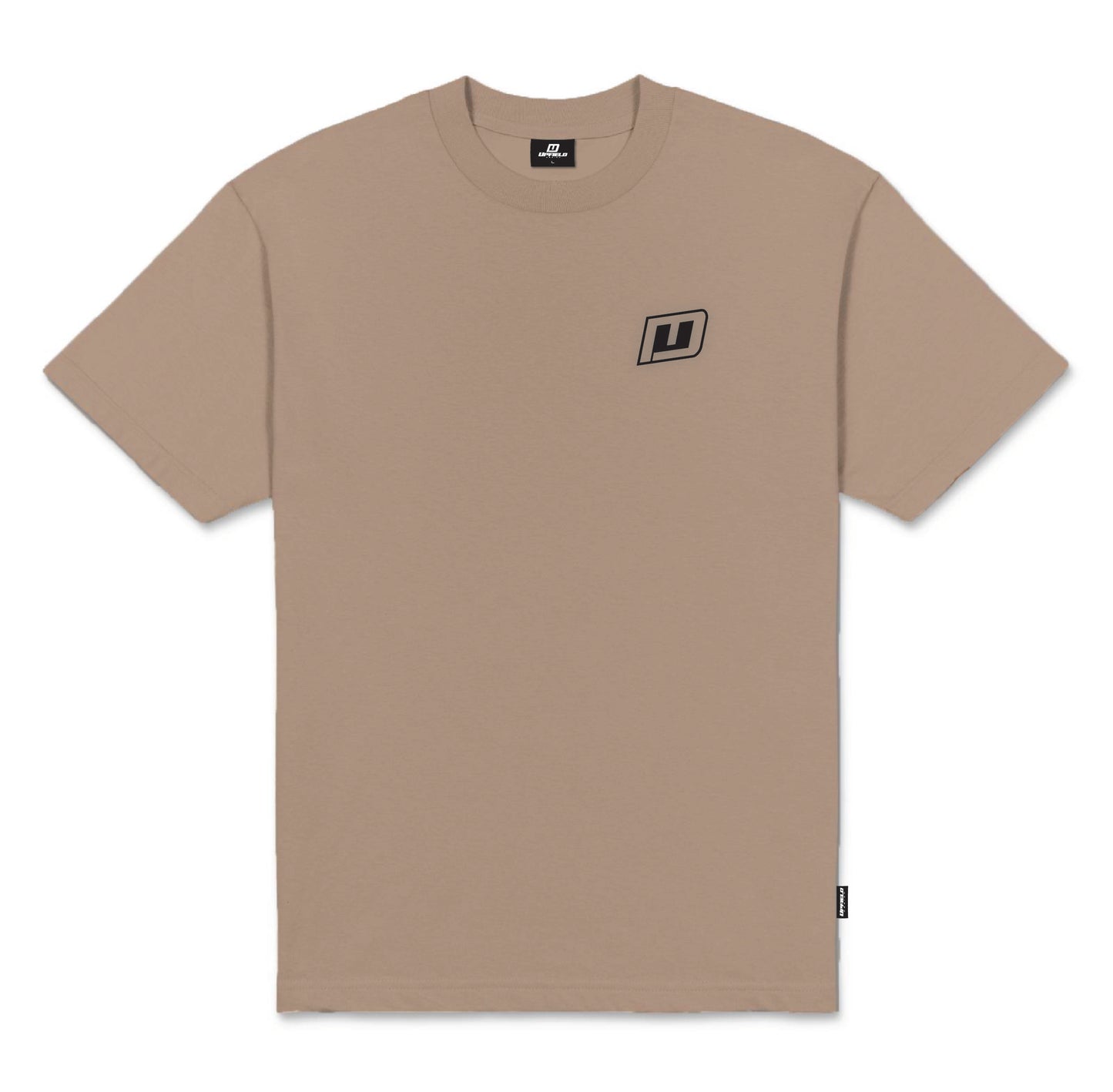 Tan Logo Tee